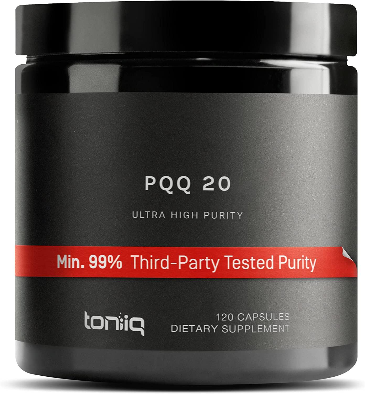 Toniiq PQQ 20 mg 99% Ultra High Purity 120 caps | Lazada.co.th