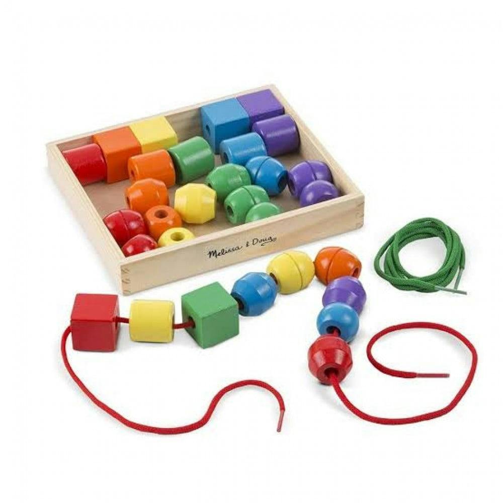 Melissa and Doug Primary Lacing Beads – The Little Gift Boutique