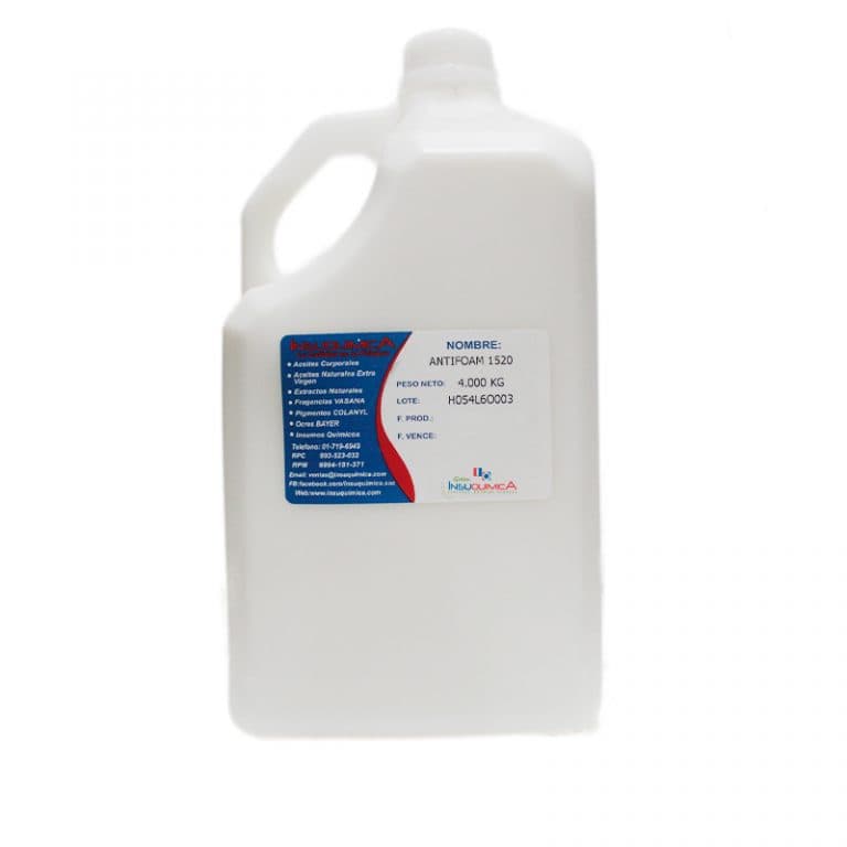 ANTIESPUMANTE FOOD GRADE – ANTIFOAM 1520 – DOW – USA – Galón x 4 Kg ...