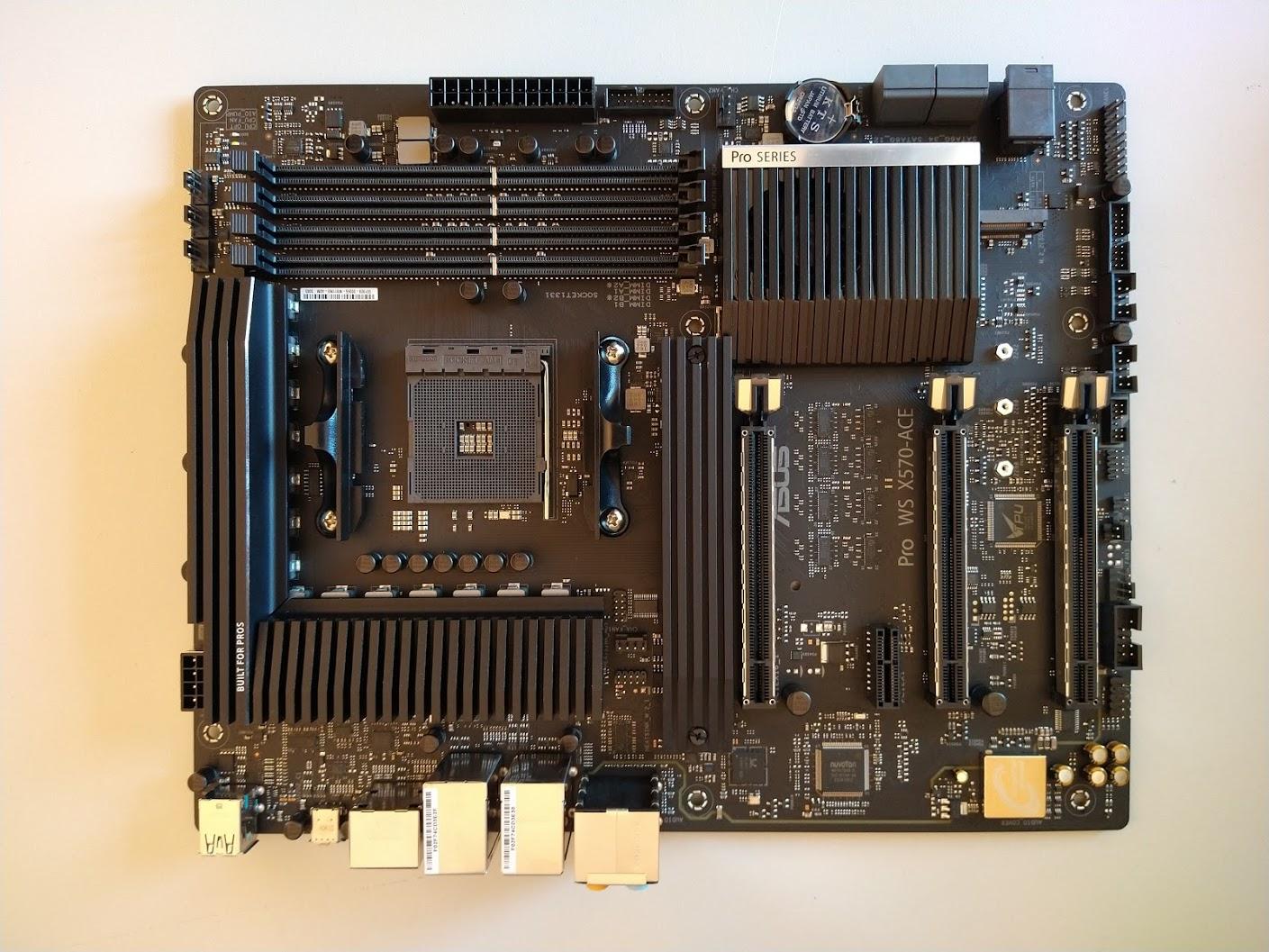 Review on Motherboard ASUS PRO WS X570-ACE (AM4, ATX) – Tiny Reviews