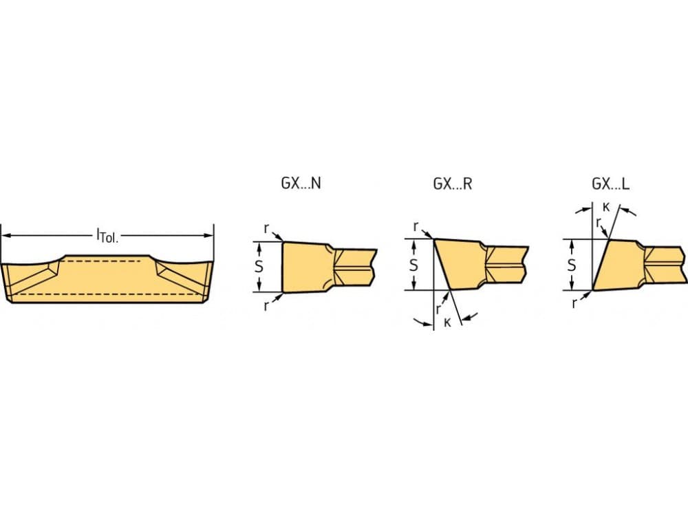WALTER GX24-1E200N02-CF5 WSM33S - Grooving and parting off – cutting ...