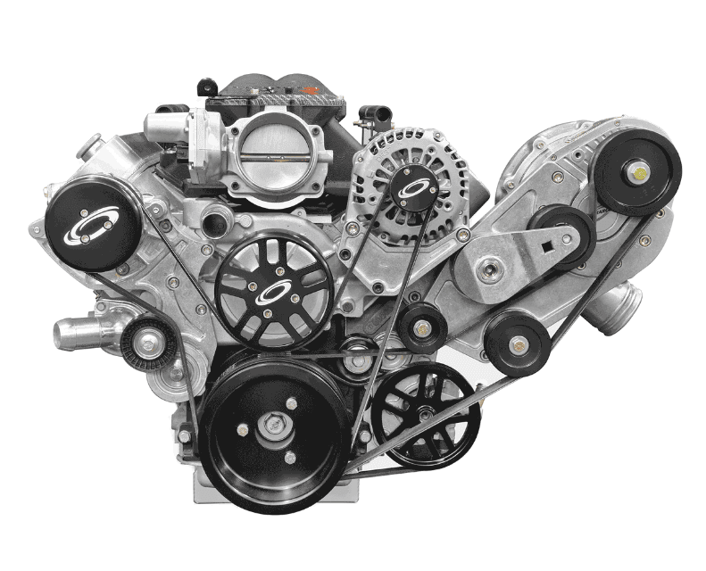 ProCharger SBC Front End Accessory Serpentine Drive Kit With P1SC ...