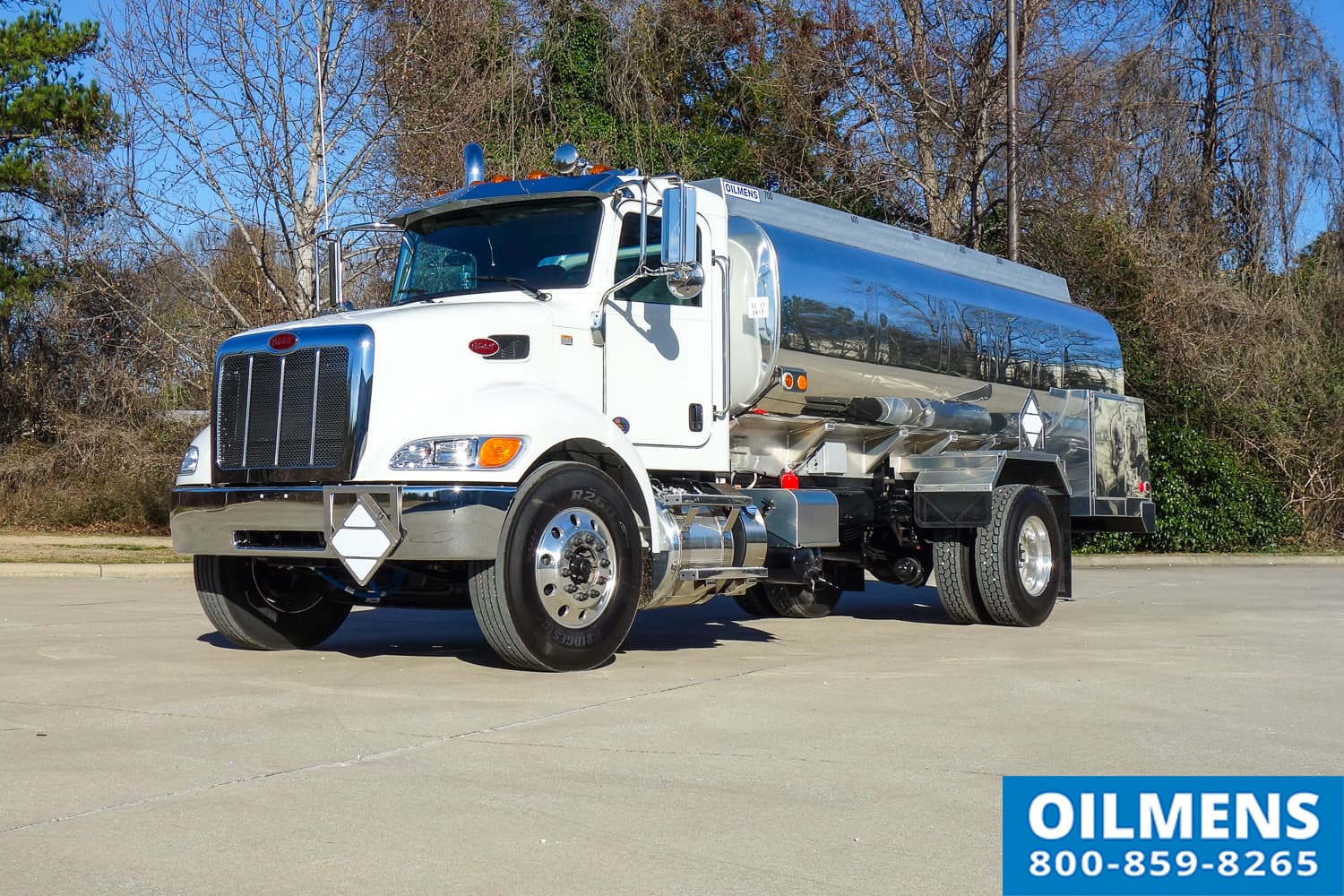 2017 Peterbilt 337 Fuel Truck with 2500 gallon 5 compartment tank
