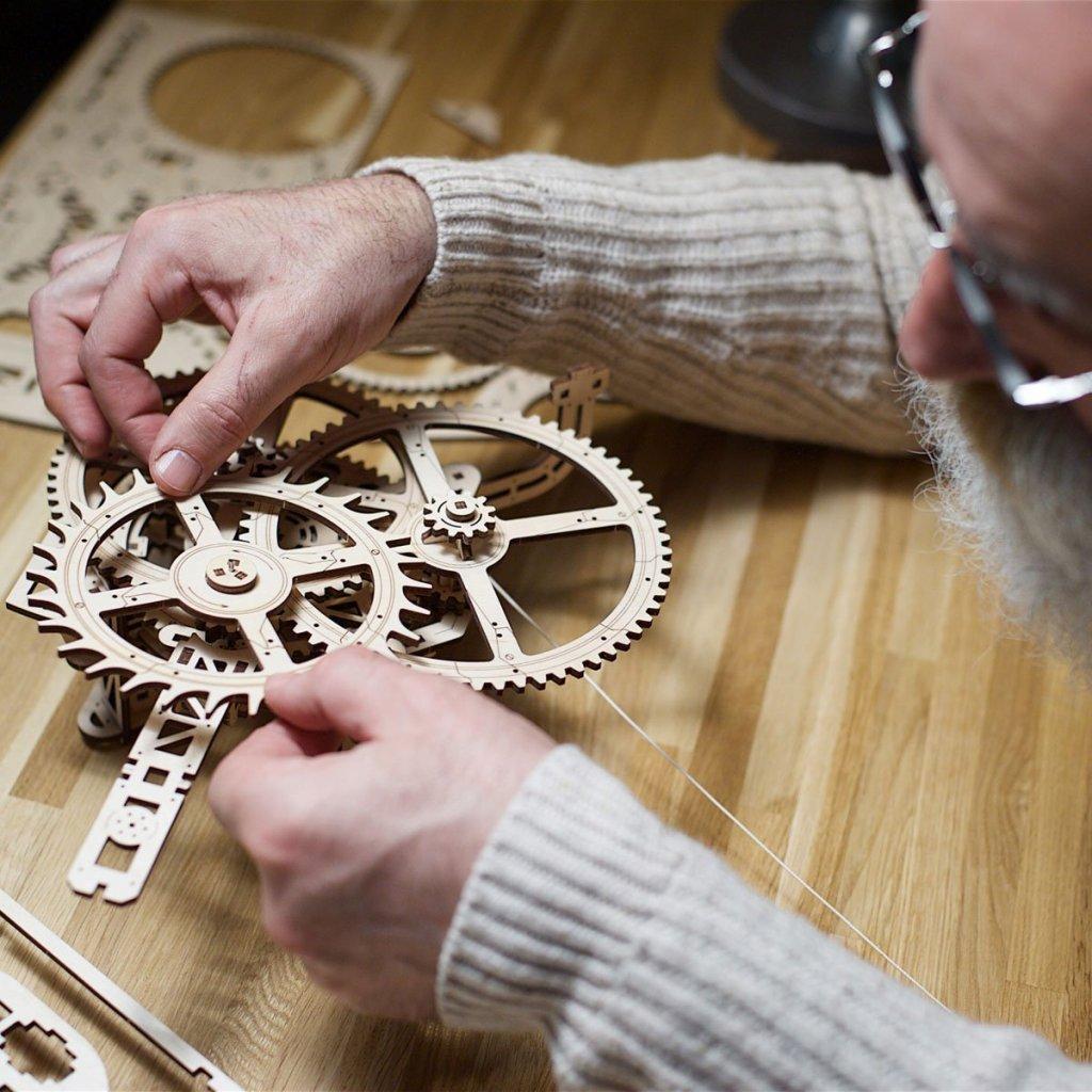 Ugears Aero Wall Clock wooden puzzle and construction kit | Ugears ...