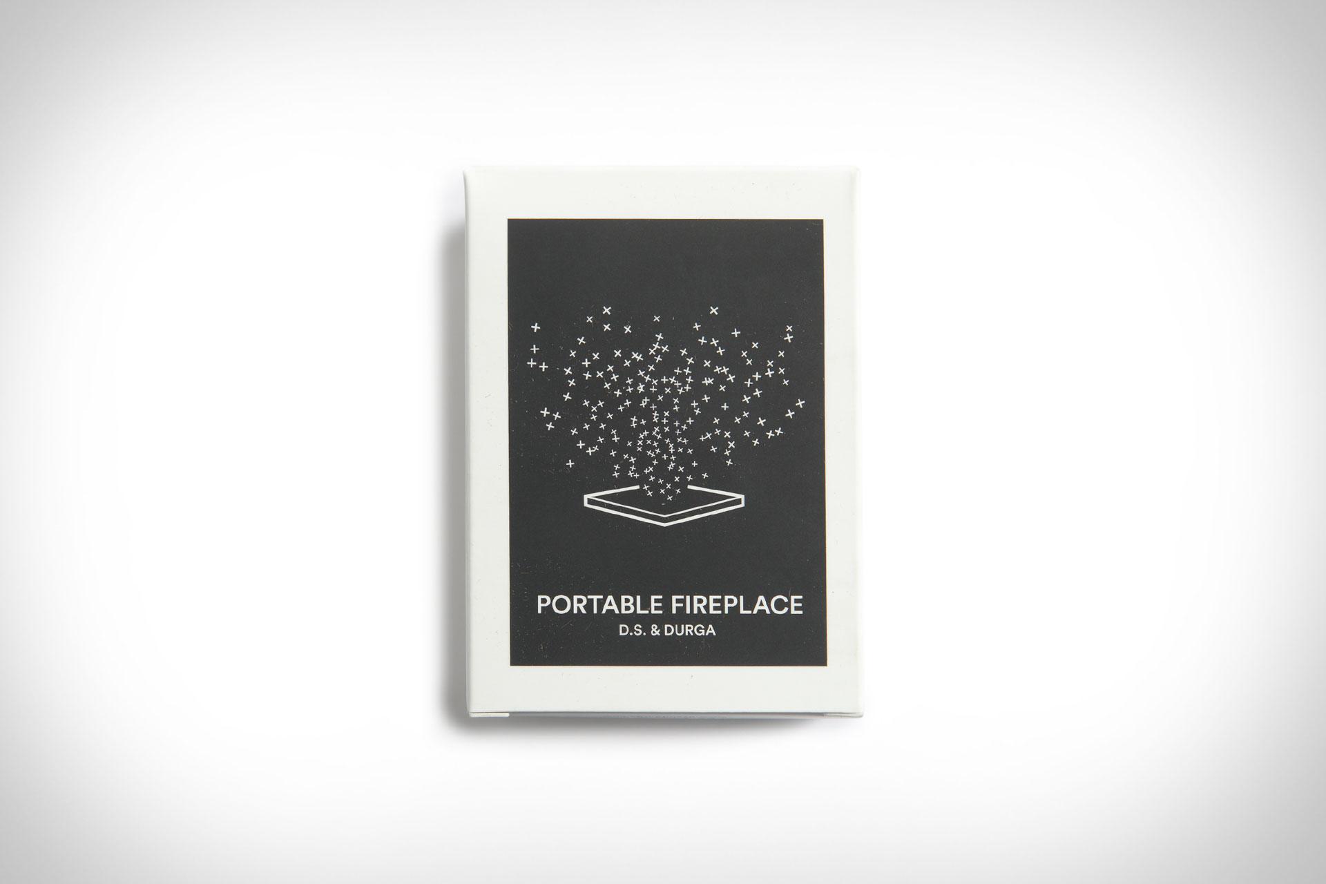 D.S. & Durga Portable Fireplace Candle | Uncrate