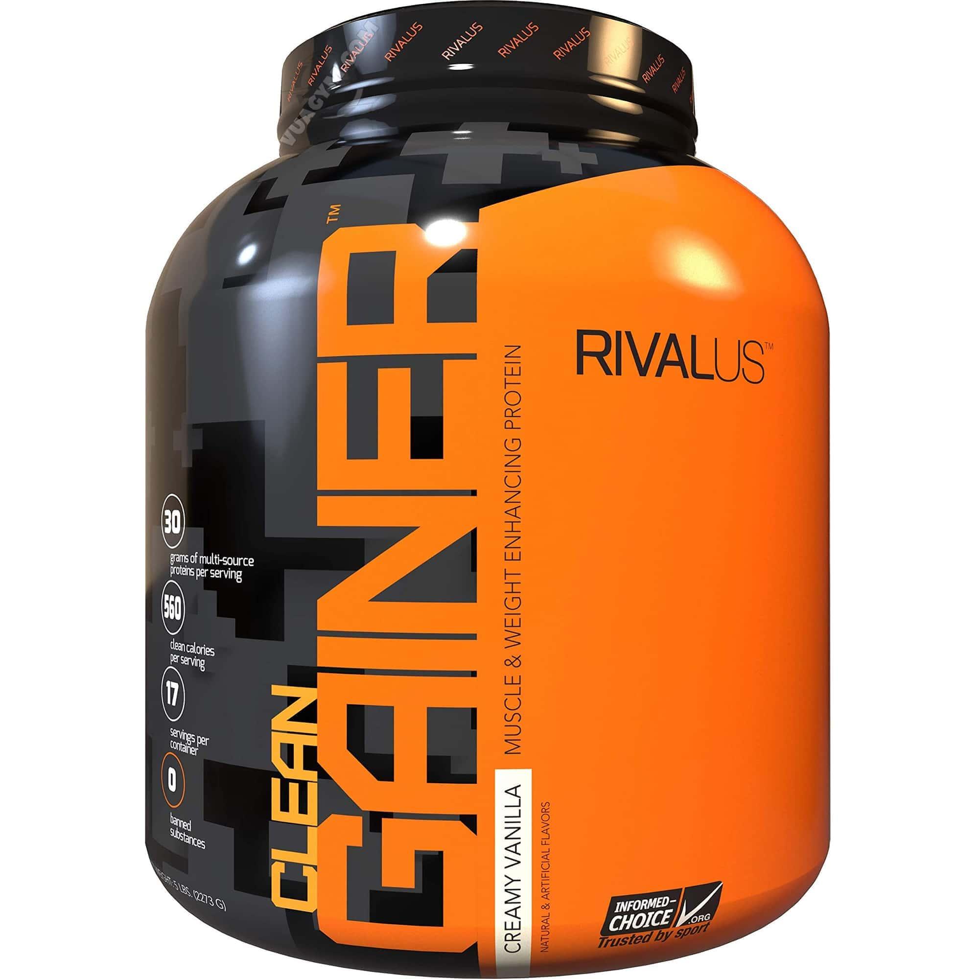 Rivalus Clean Gainer 5 Lbs - Giá Tốt Nhất Thị Trường