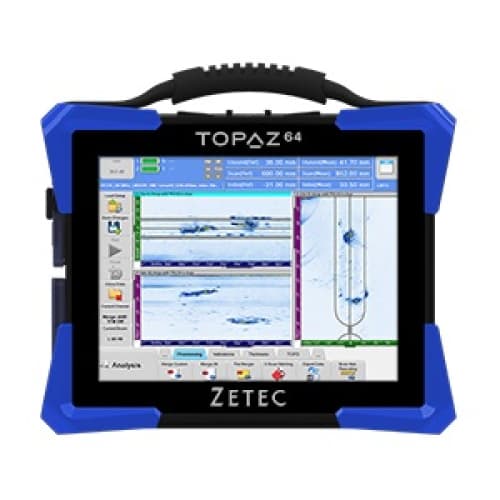 New Zetec TOPAZ64 Portable Phased Array UT Instrument - We Analyzer