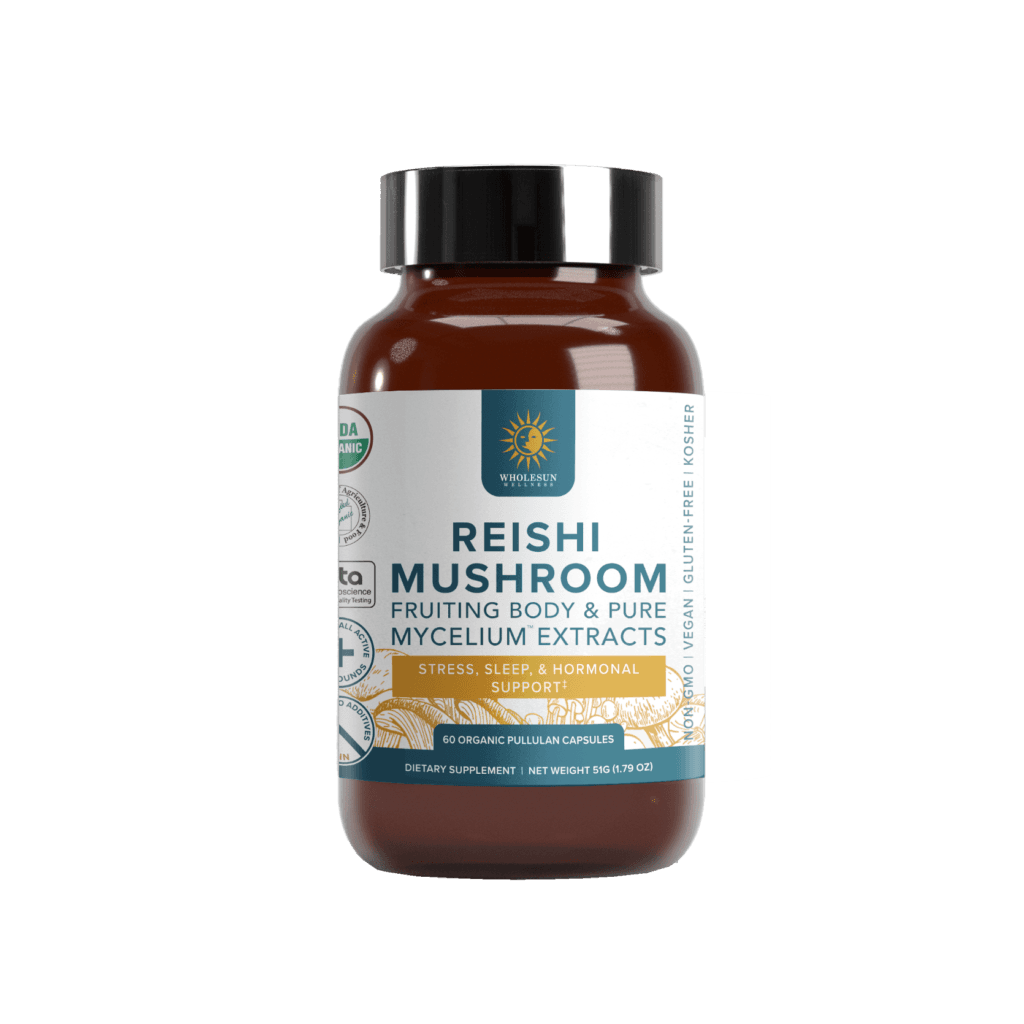 Reishi Mushroom Supplements | WholeSun Wellness