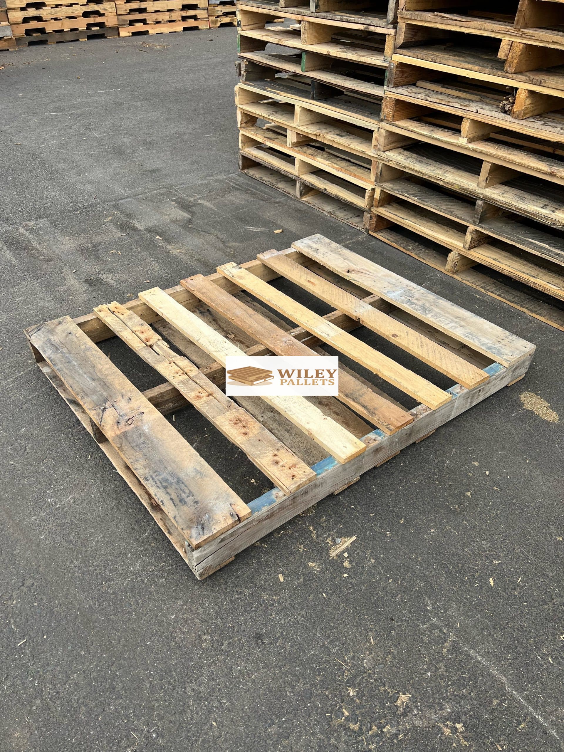 #1 Reconditioned 48x40 Wood Pallets - Troy, NY 12180 - Wiley Pallet