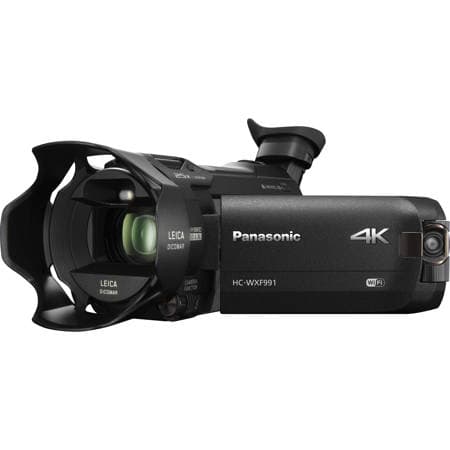 Panasonic HC-WXF991K 4K Ultra HD Camcorder with Wi-Fi, Twin Camera