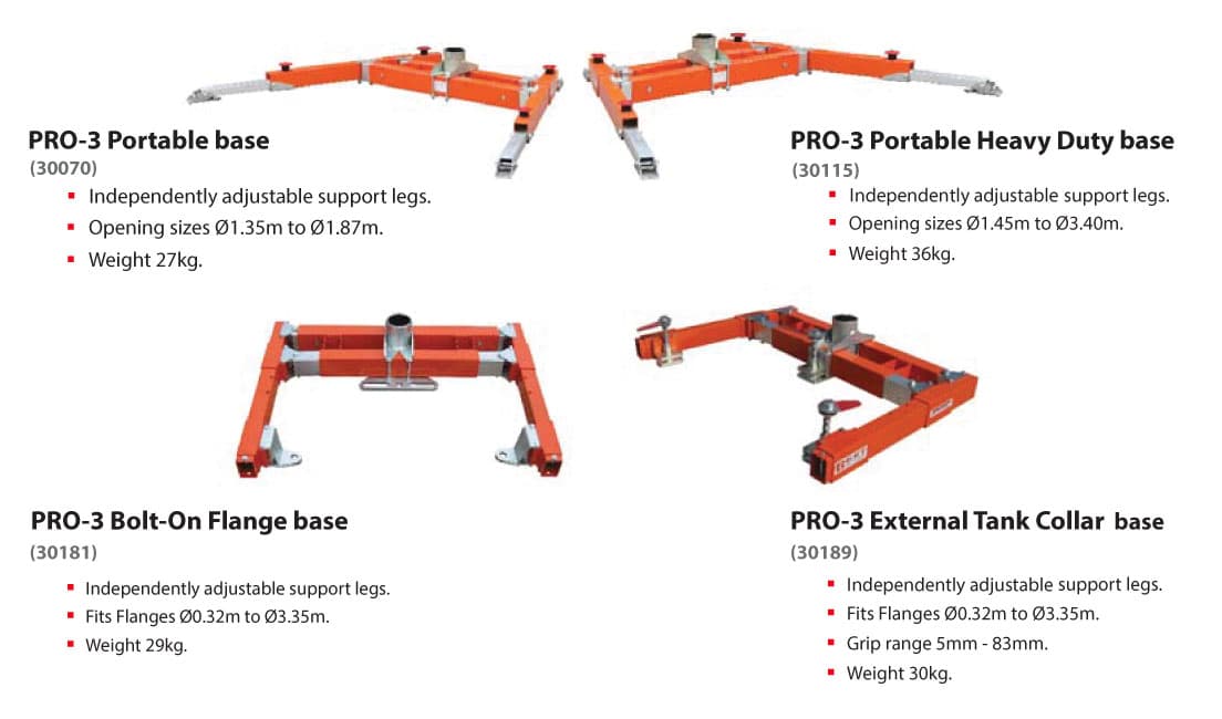 Portable Davit Arm & Base | Permanent Davit Base & Arm | BTS