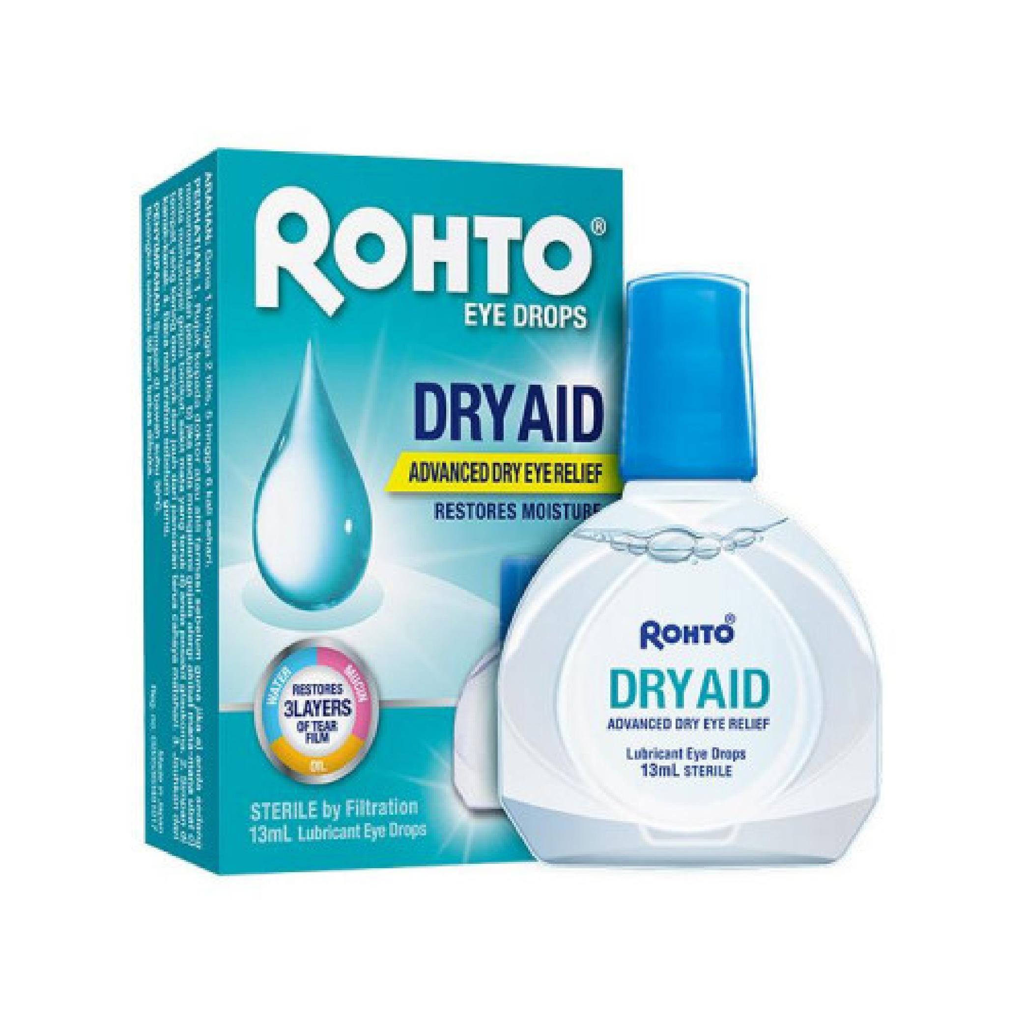 Rohto Dry Aid Eye Drops 13ml - Alpro Pharmacy