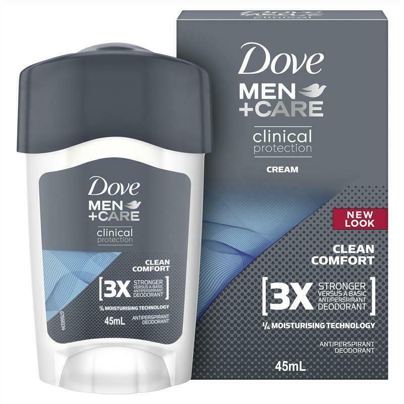 Dove Men+Care Clinical Protection Antiperspirant Deodorant Clean ...