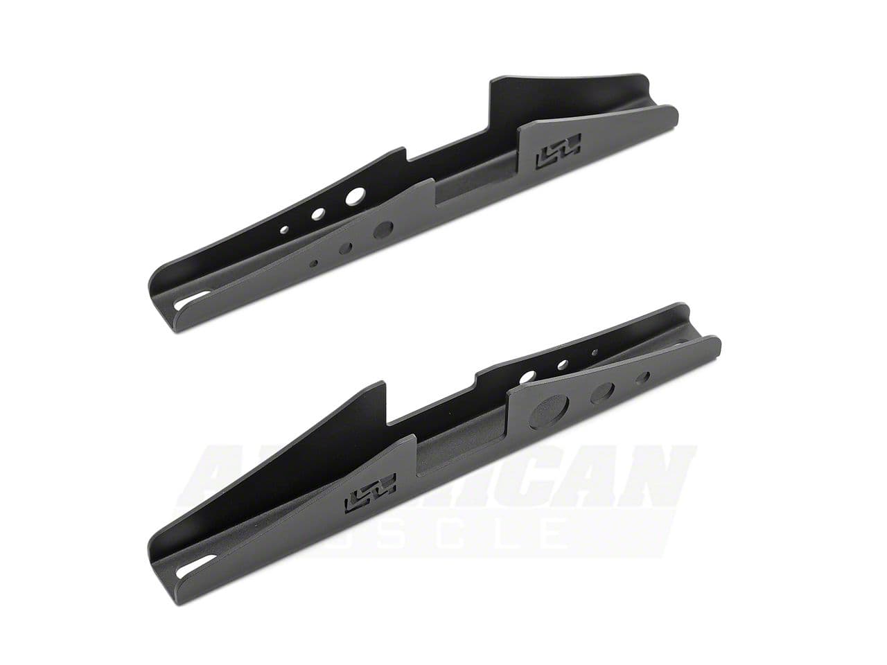 Maximum Motorsports Mustang Full Length Subframe Connectors; Black MMFL ...