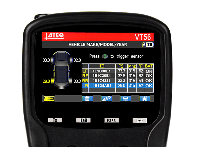 ATEQ VT56 Comprehensive TPMS Service Tool