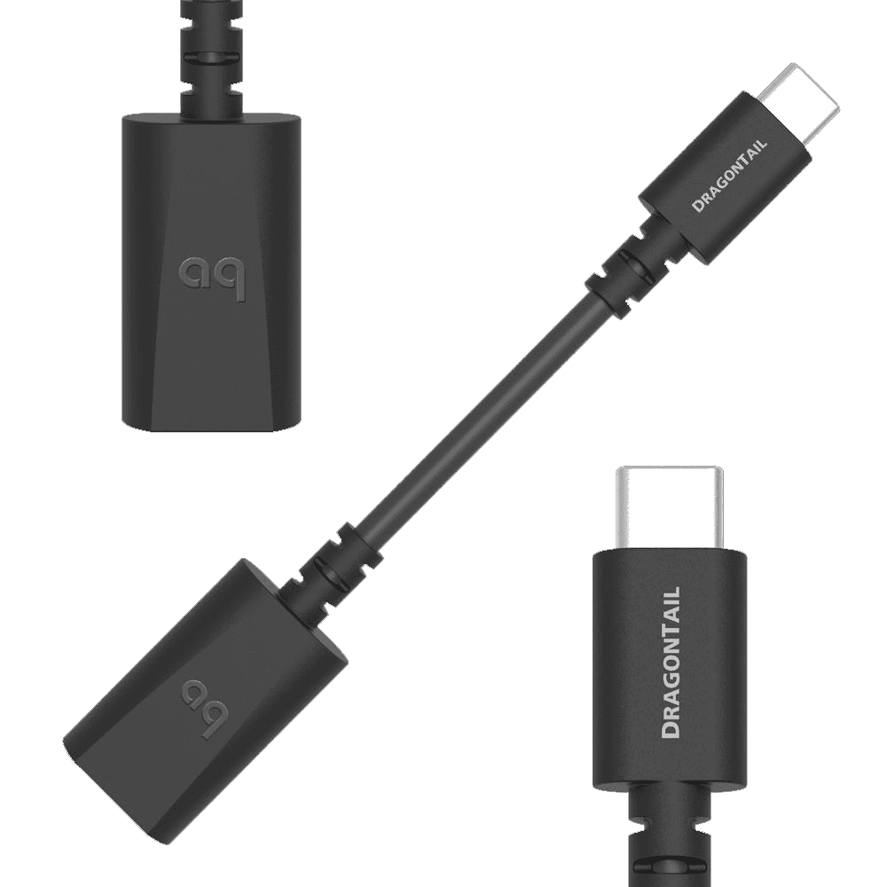 AudioQuest DragonTail C - USB-C Output Smartphone or Computer to a ...