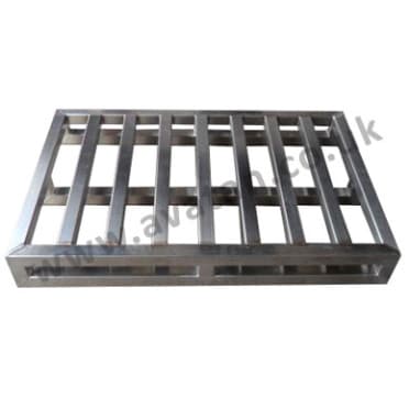 Stainless Steel Pallet with Sheeted Top - Steel Pallets For Sale | Avatan
