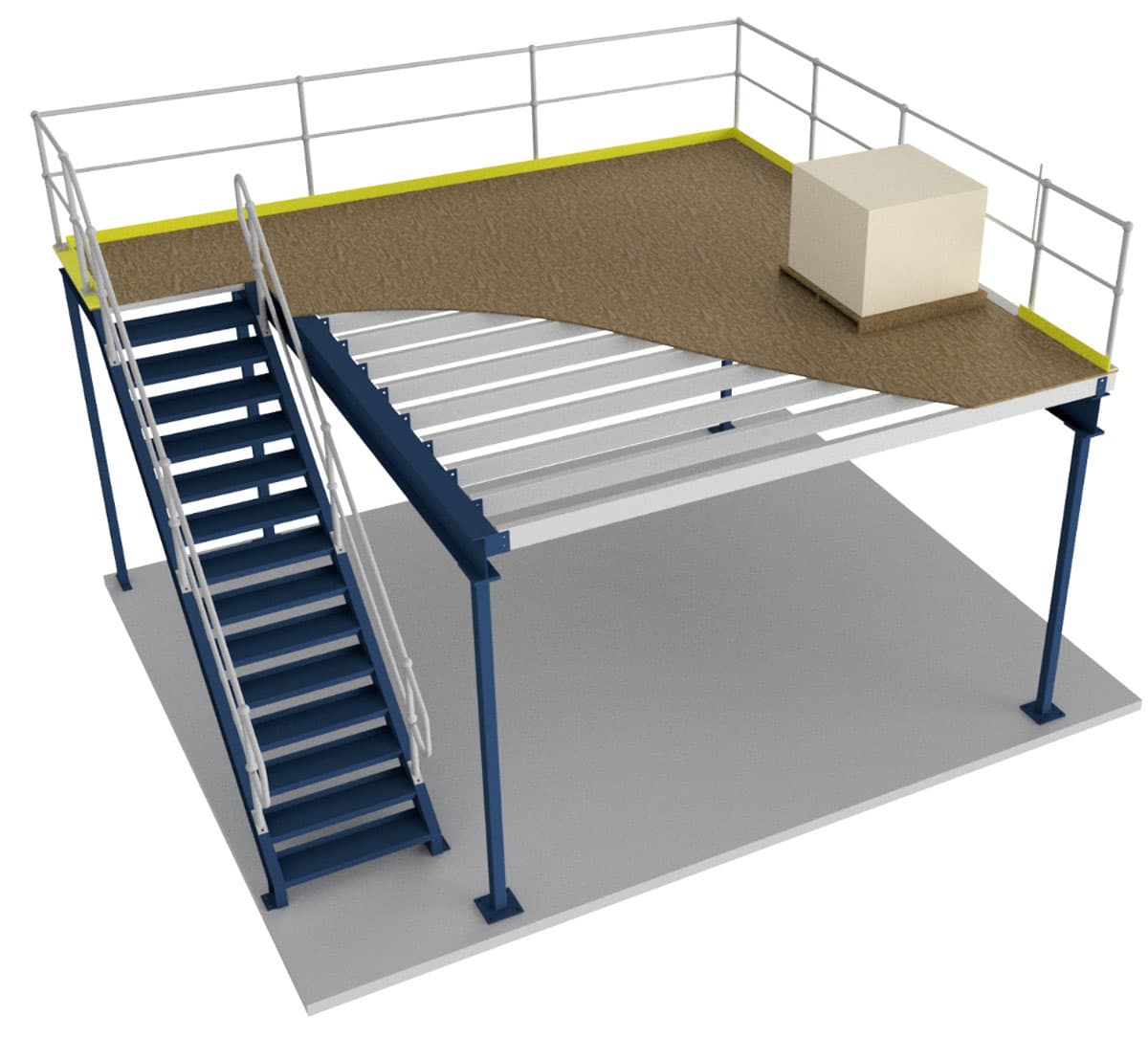 Mezzanine Floor Kits - Storage & Office - Advanced Warehouse Structures