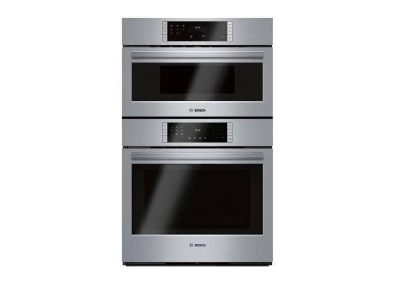 Bosch HBL87M53UC 30" 800 Series Combo Wall Oven In Stainless Steel