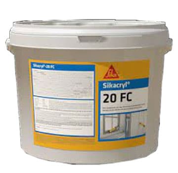 Sika #604749 Sikacryl-20 FC 1-component, Professional Acrylic Sealant ...
