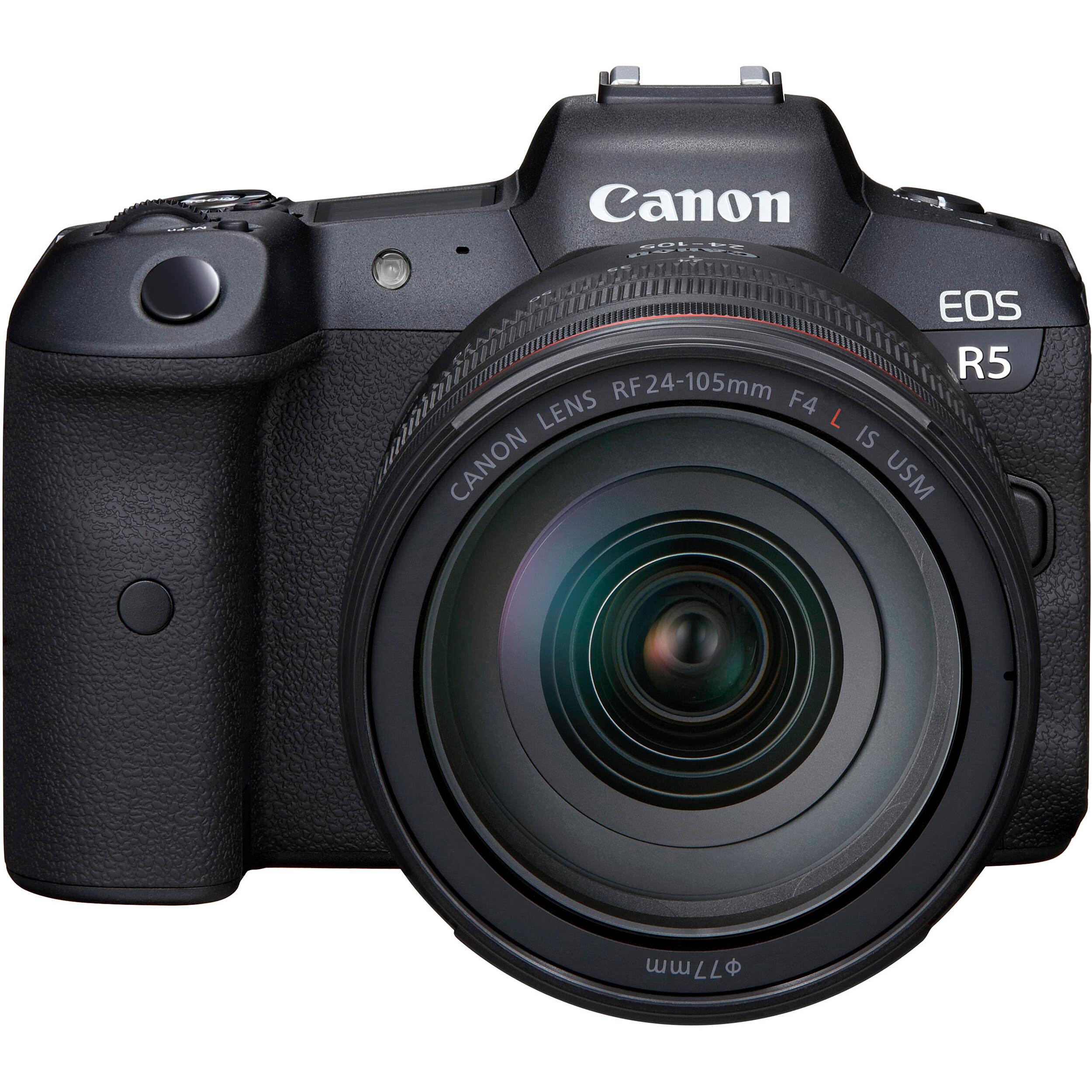 Canon EOS R5 Mirrorless Camera with 24-105mm f/4 Lens 4147C013