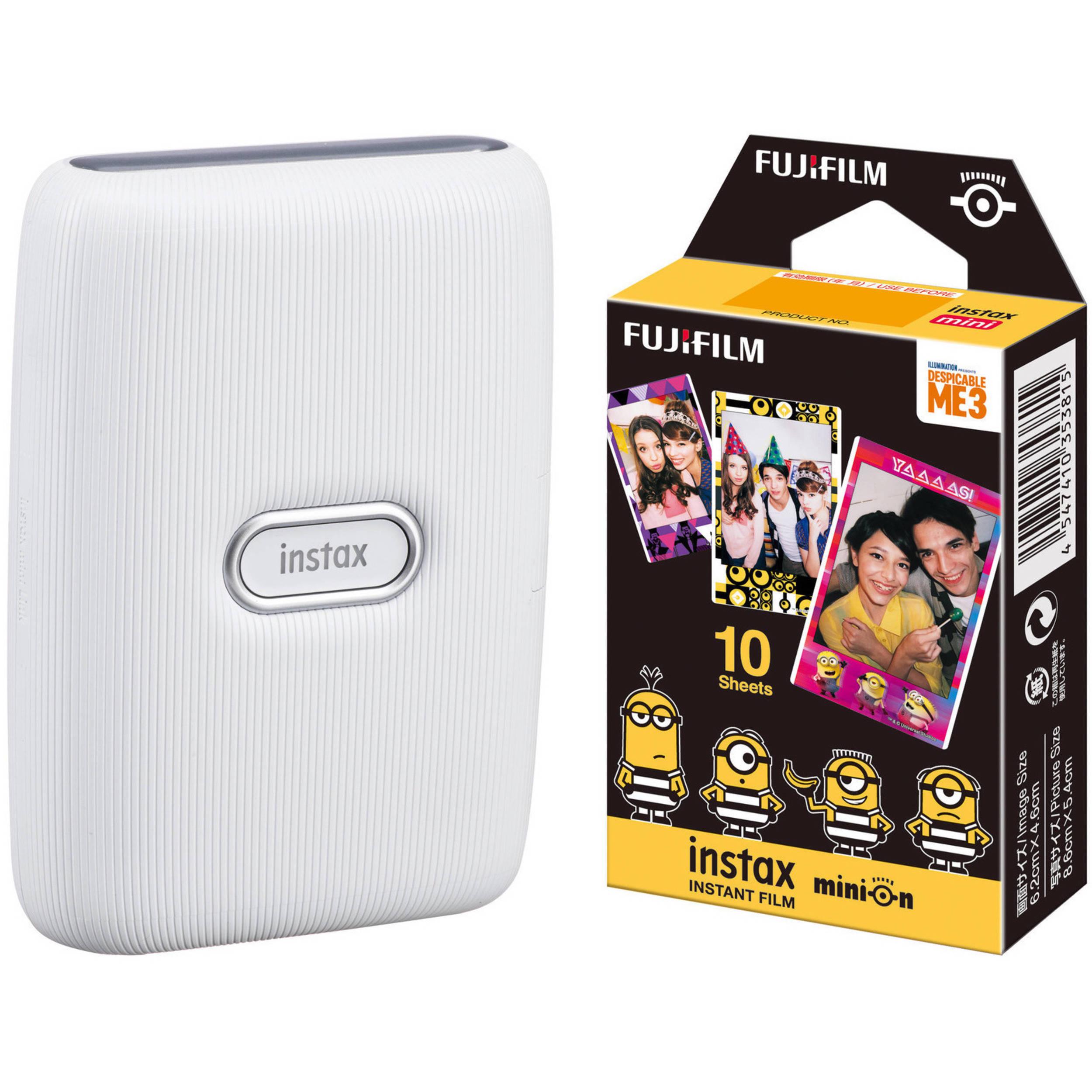 FUJIFILM INSTAX Mini Link Smartphone Printer (Ash White) with