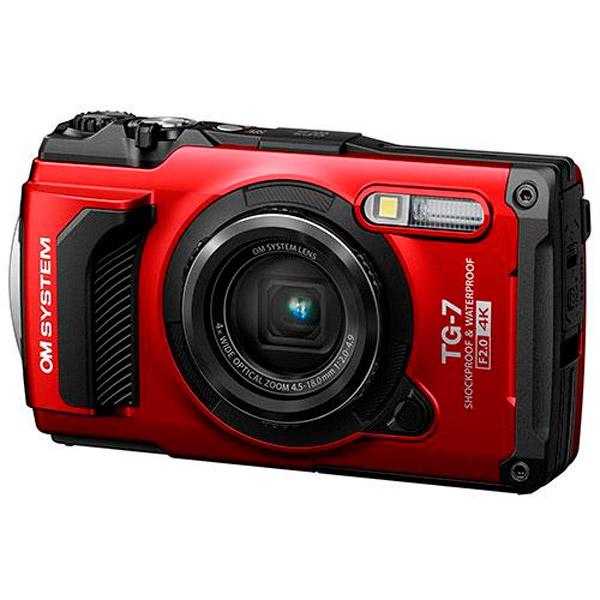 Olympus OM System Tough TG-7 Red (Promo) - Bristol Cameras