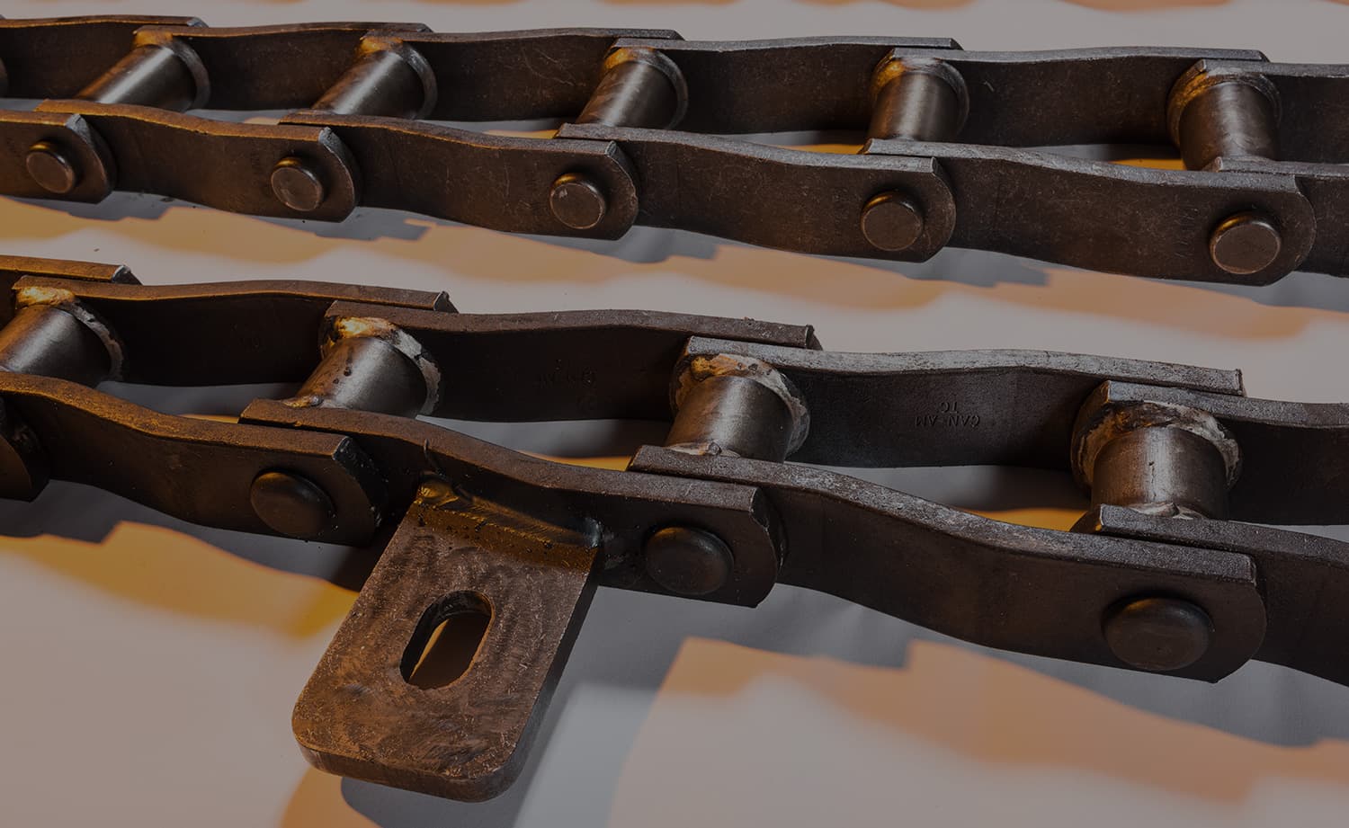 Offset sidebar welded steel chain Imperial - Can-Am Chains