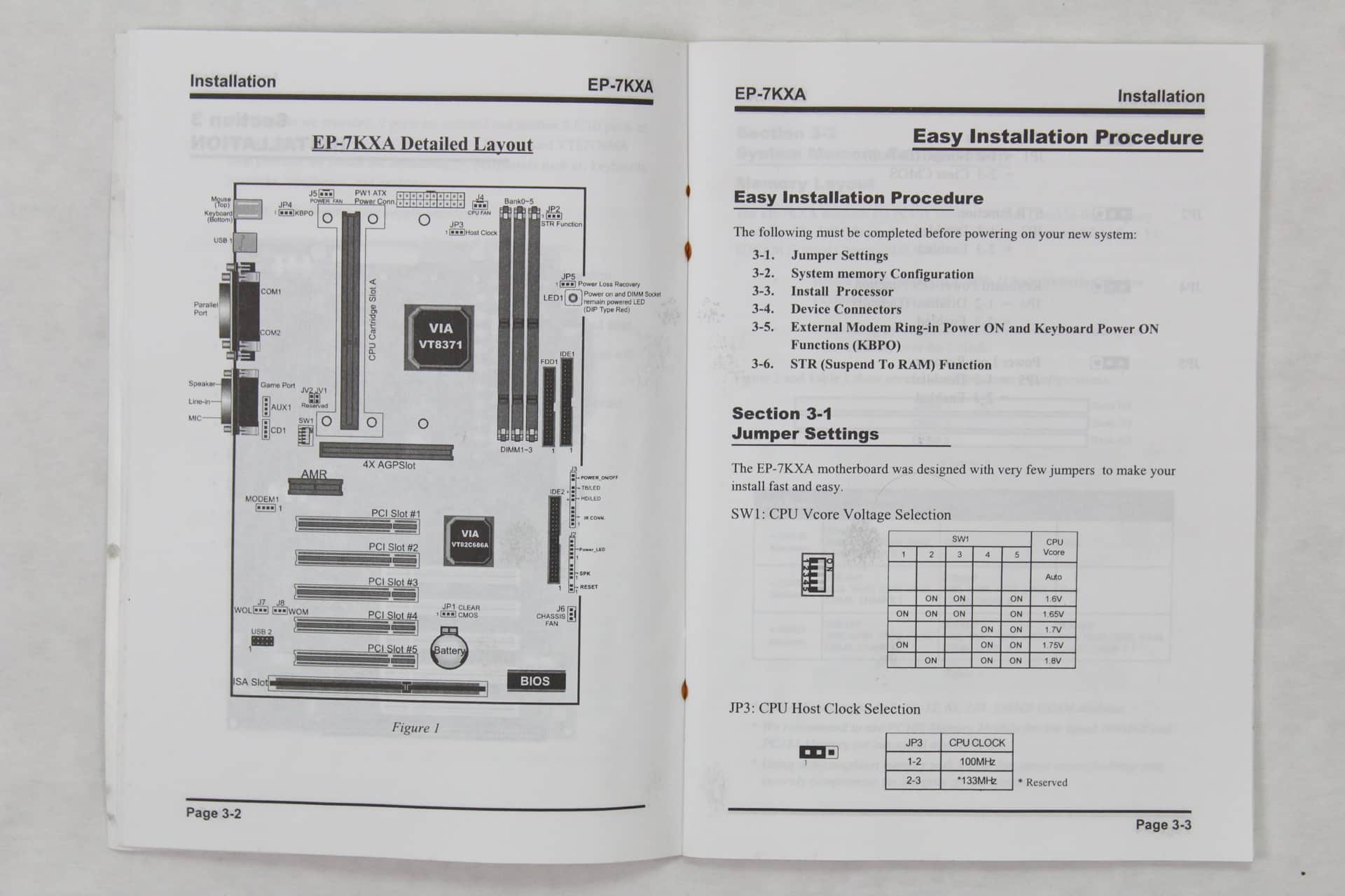 Epox EP-7KXA - Clous