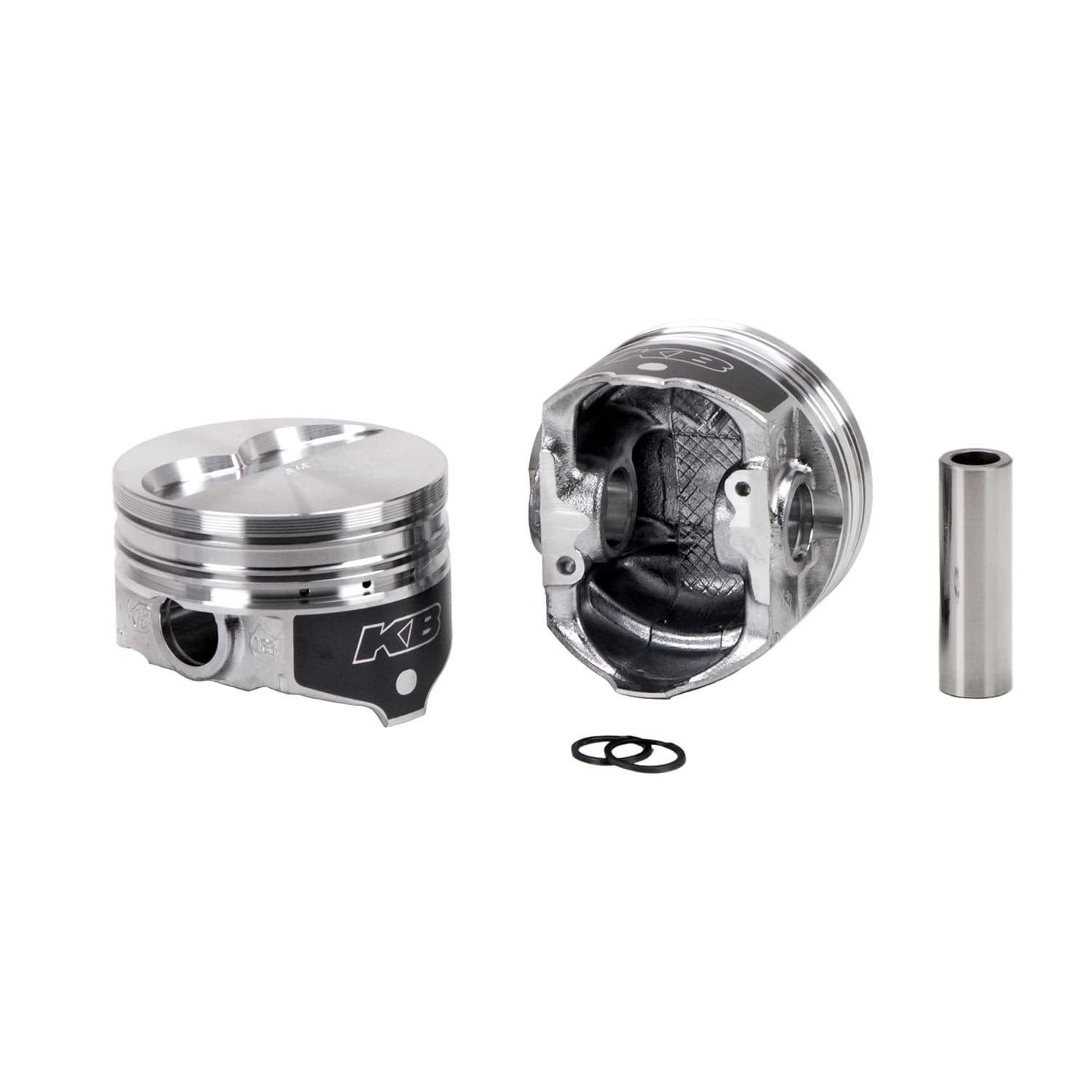 KB Hypereutectic Pistons & Ring Kit, Chev 454, Dome - Competition Products