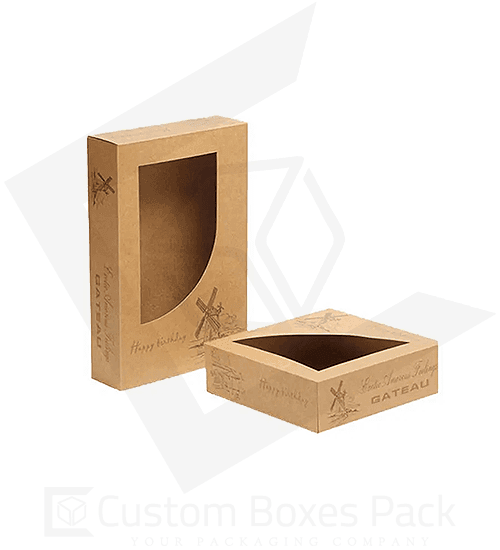 Custom Window Die Cut Boxes - Custom Boxes Pack