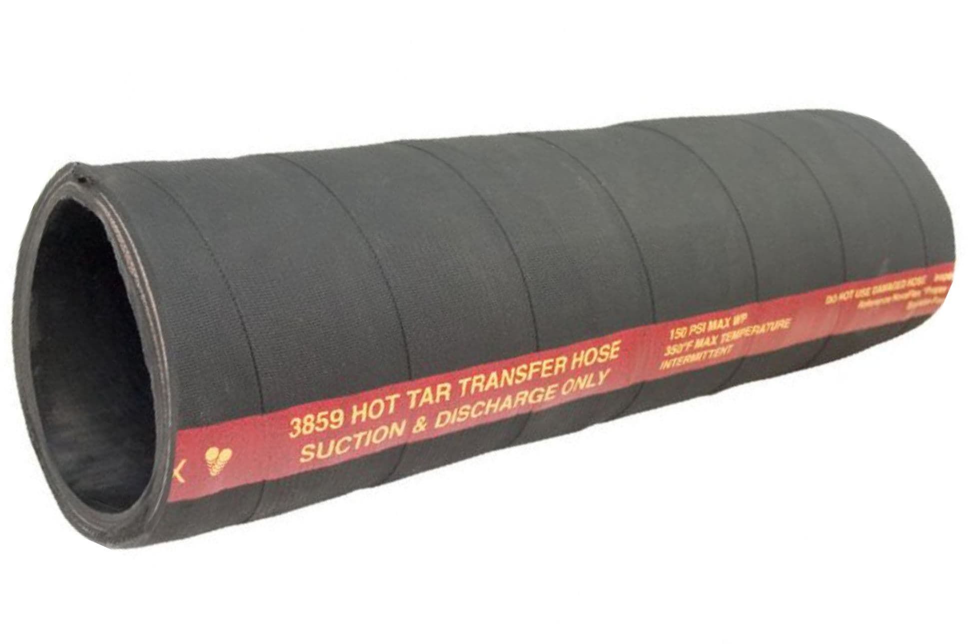T614AA Hot Tar & Asphalt Hose - Cut and Couple