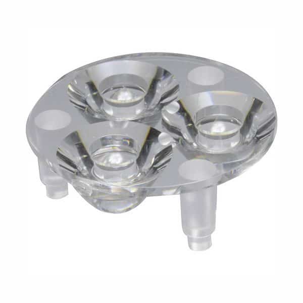 10507 Carclo Lens - 3-Up Narrow Spot LED Optic