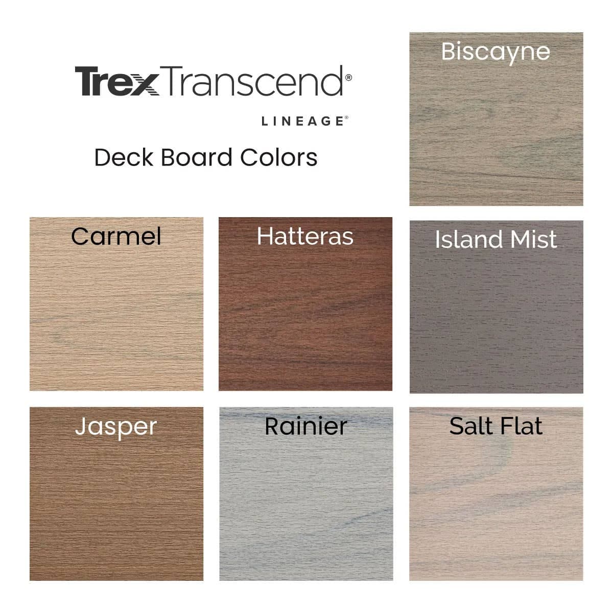 Trex Transcend Lineage Composite Deck Boards - DecksDirect