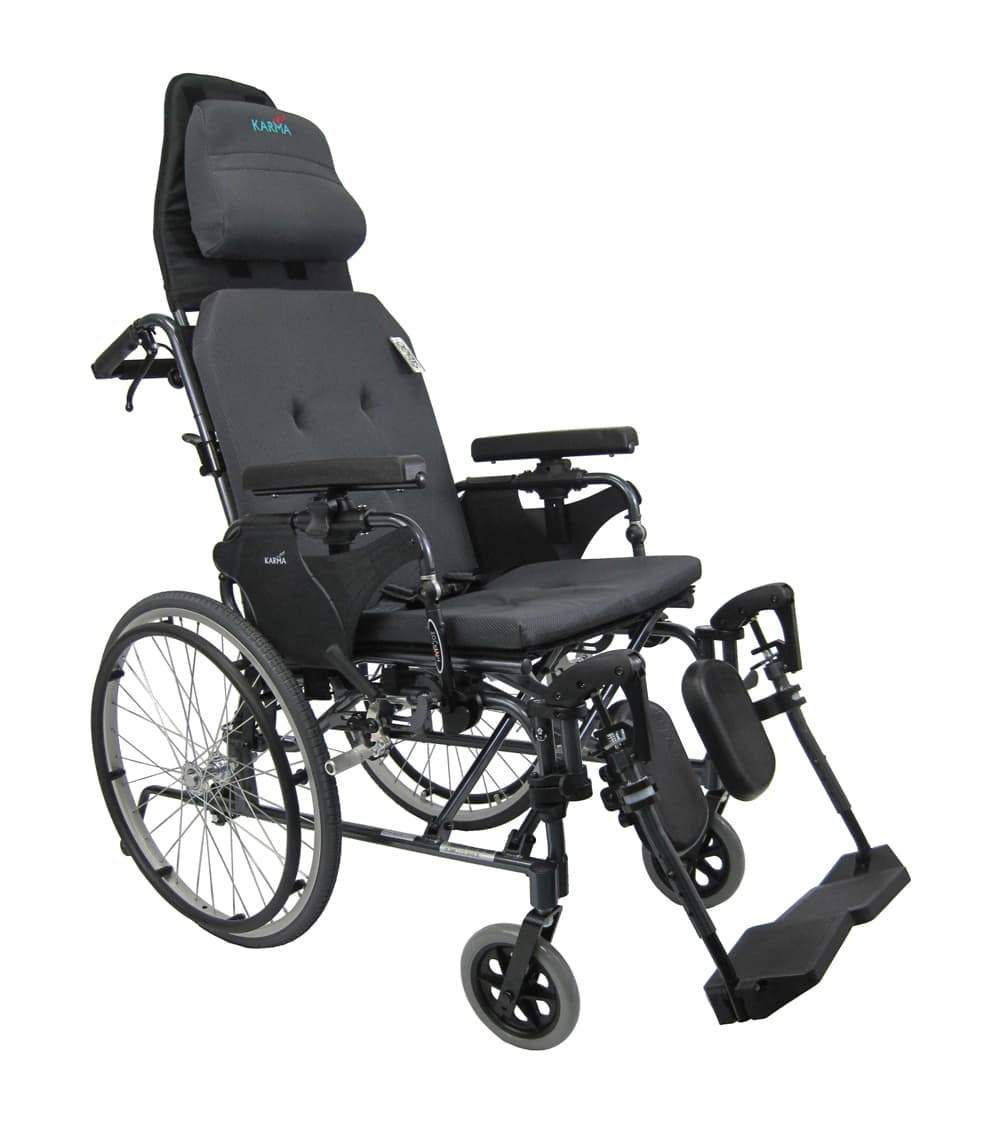 Karman MVP-502-MS - 36 lbs Manual Reclining Wheelchair