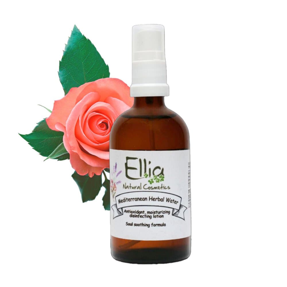 Mediterranean herbal water -Natural Hydrating Face Mist - Ellia Natural ...