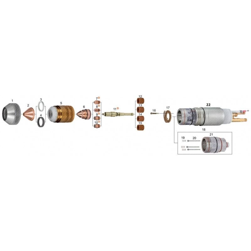Consommable pour plasma ESAB PT36