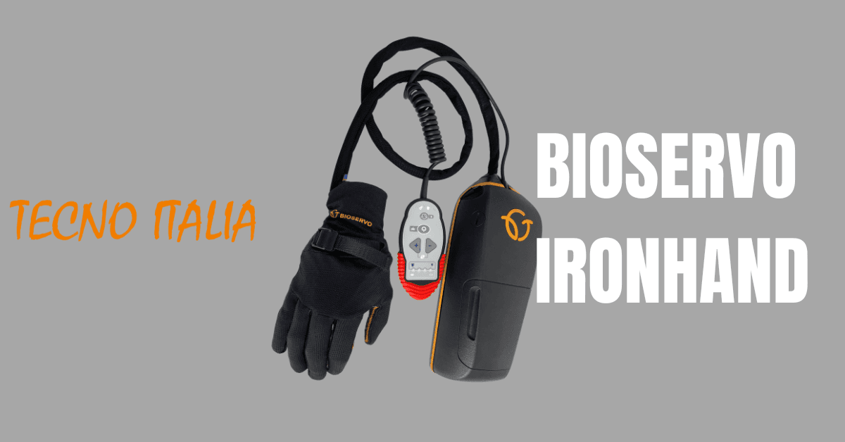 Esoscheletro attivo Bioservo Ironhand - Tecno Italia esoscheletri