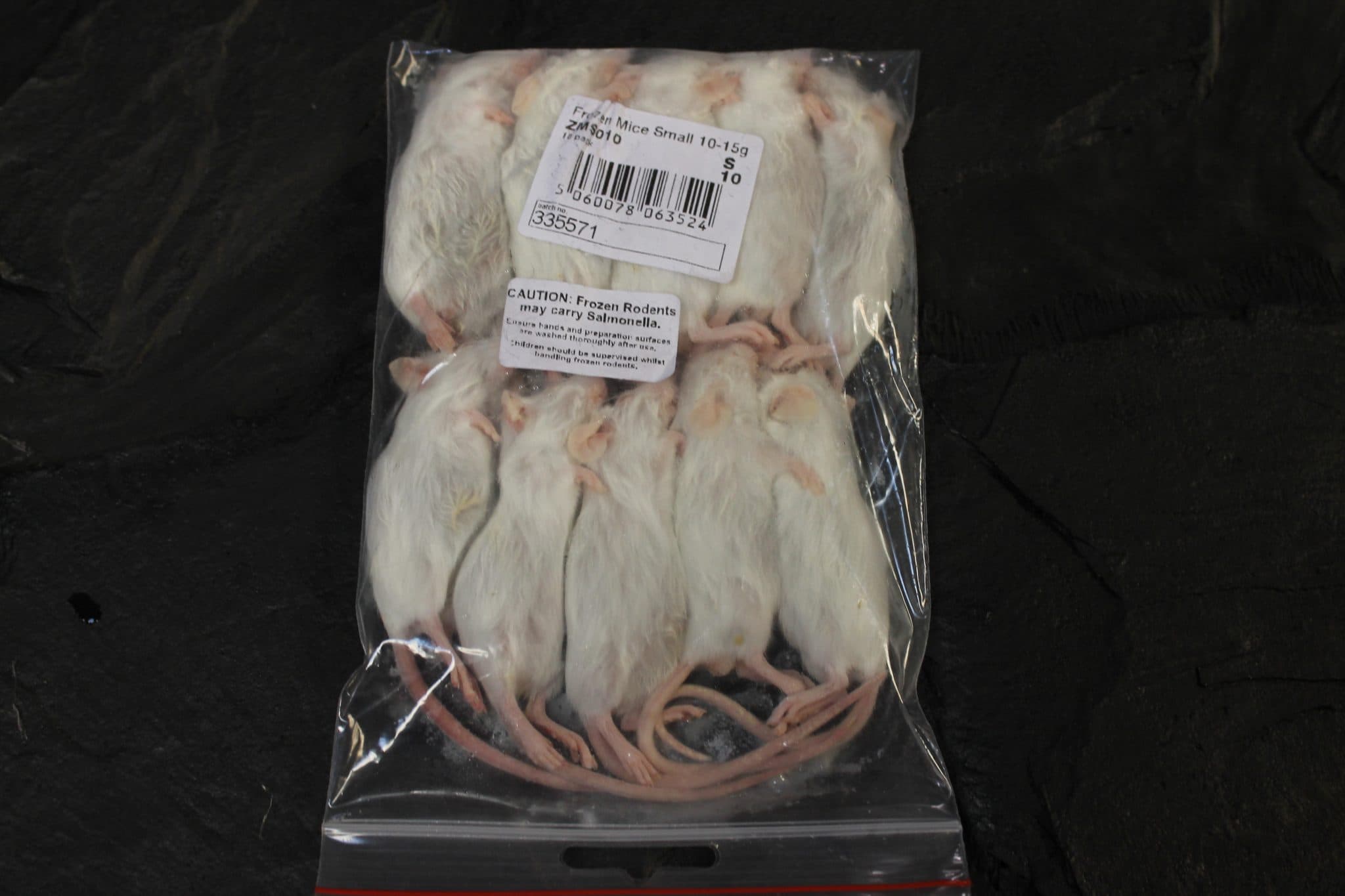 PLT Frozen Small Mice 10g+ Pack of 10 | Evolution Reptiles