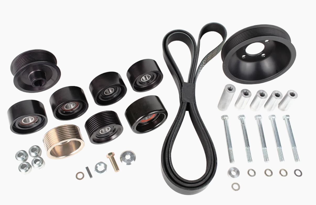 Vortech Superchargers 8-Rib Pulley System Upgrade - 2018-202