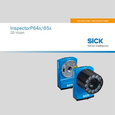 Vision sensor Inspector P65x – Sick