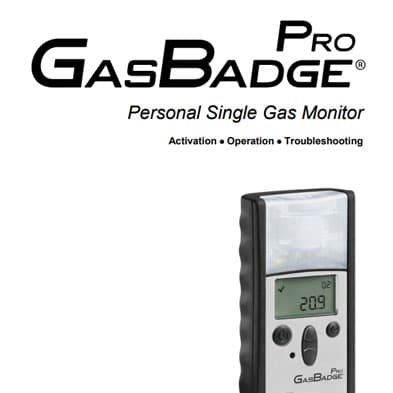 Portable gas detector - GasBadge® Pro – Industrial Scientific