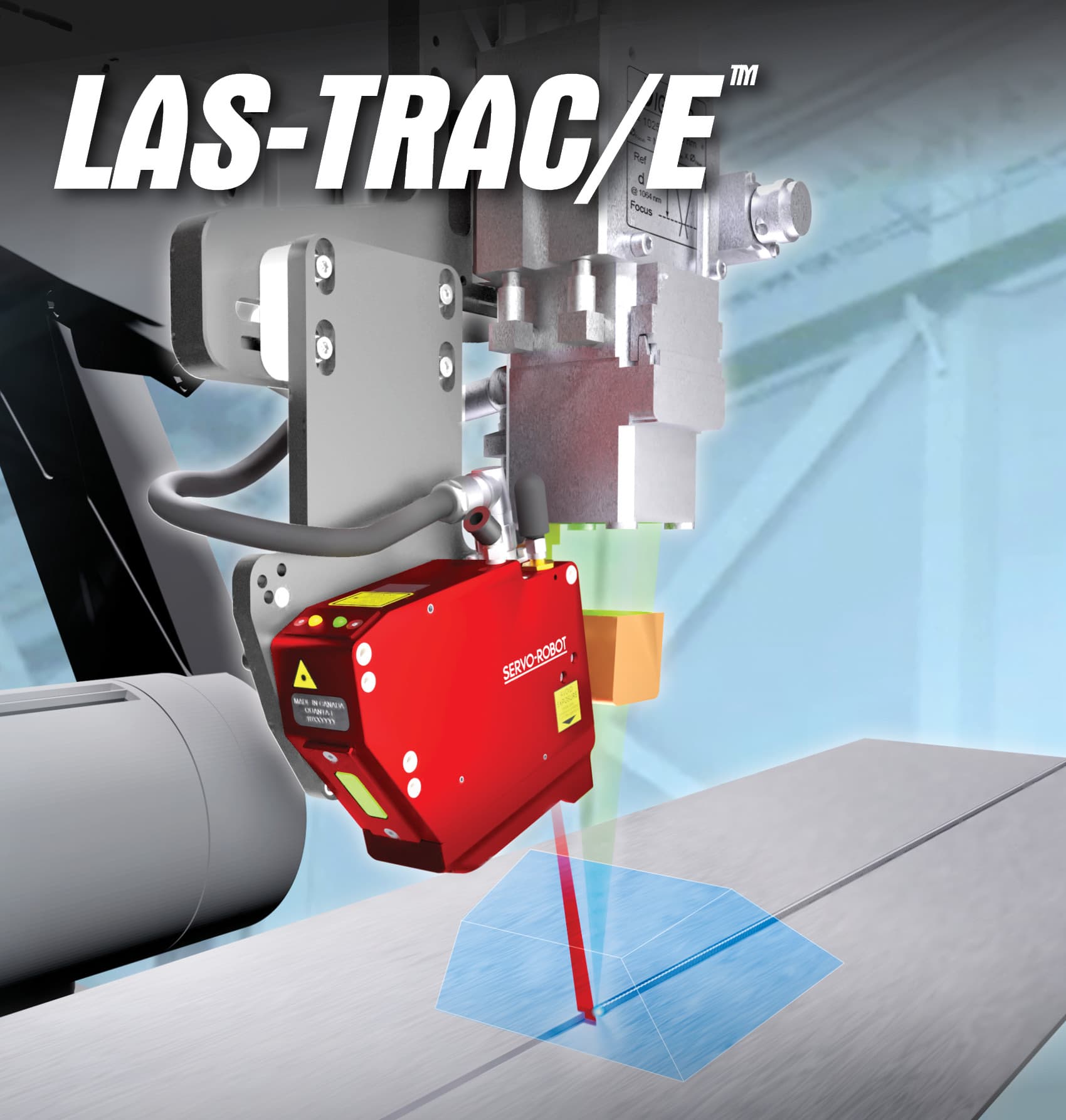 LAS-TRAC/E (Laser Seam Tracking) - Get a price quote from Servo-Robot Inc