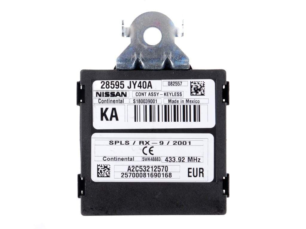 Keyless Entry Control Module Koleos 07-13 Nissan Continental S180039001 ...