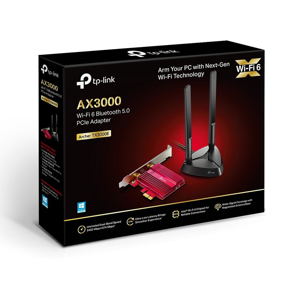 TP-LINK Archer TX3000E AX3000 WiFi 6 (802.11ax) PCIe WiFi Card ...