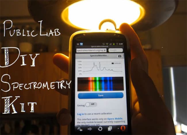 Public Lab DIY Spectrometry Kit Hits Kickstarter (video)
