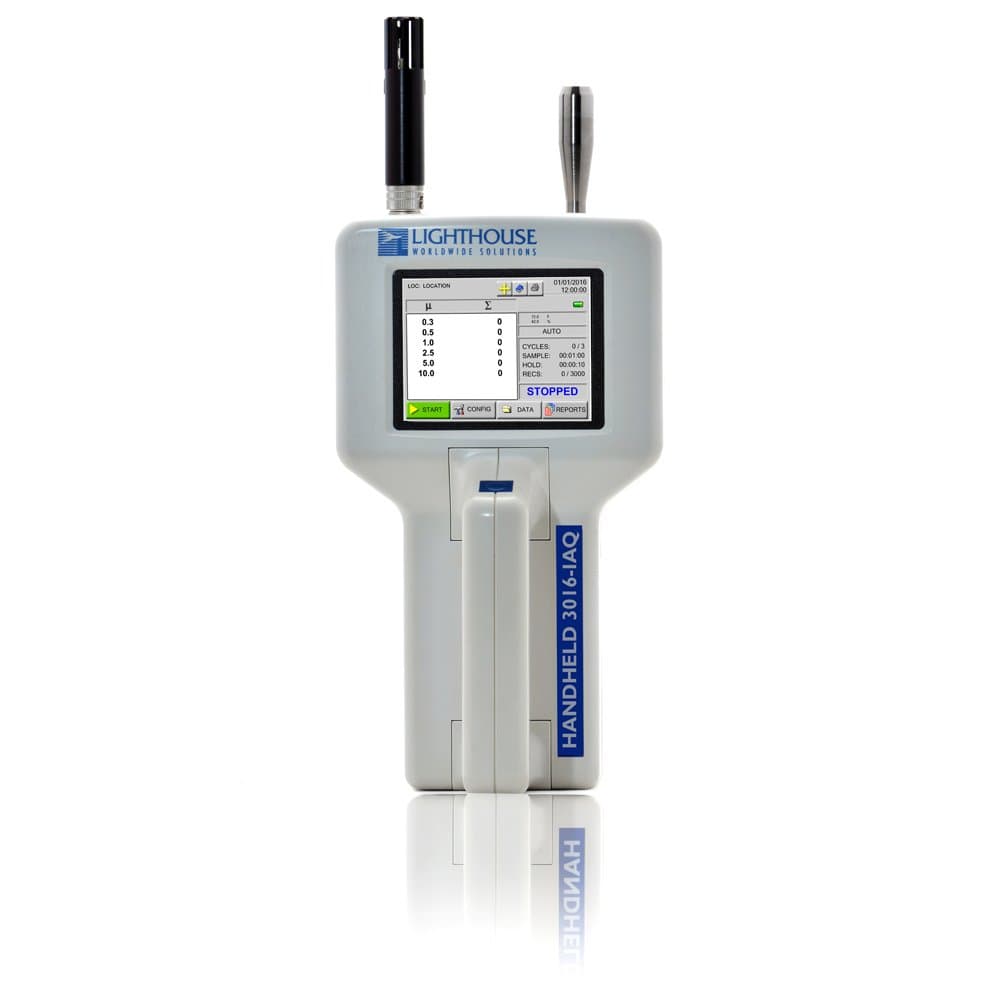 Handheld 3016-IAQ » Airborne Particle Counters » Lighthouse Worldwide ...