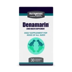 Nutramax Denamarin Chewable Tablets Liver Health Supplement for Dogs ...