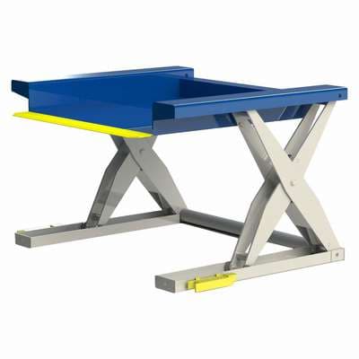 942842-9 Southworth Scissor Lift Table: Electric, 2,000 lb Load ...