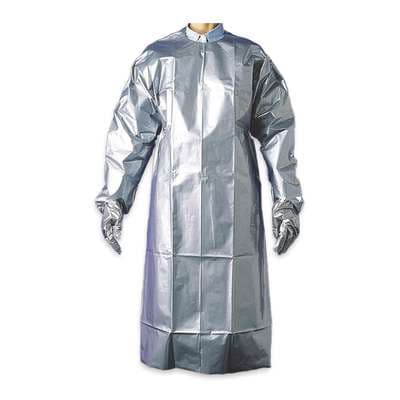 932509-9 Honeywell North Chemical Resistant Sleeve Apron, XL, Silver ...